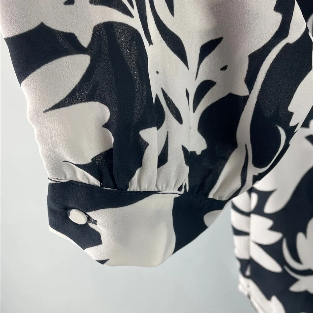 J. Crew Floral Blouse Size 2